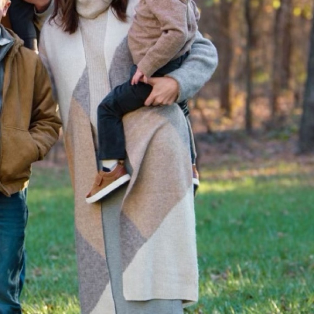 Sincerely Jules Geometric Knit Cardigan